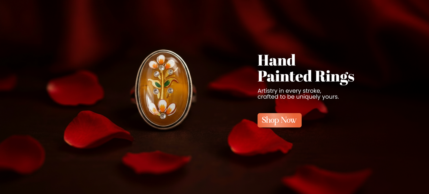 Hand Painted Rings